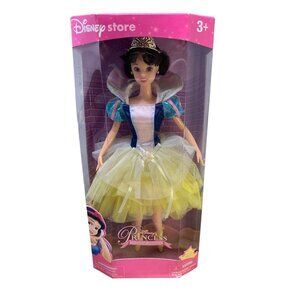 Disney Store Snow White Princess Doll in Yellow Dress Original Box 1990s